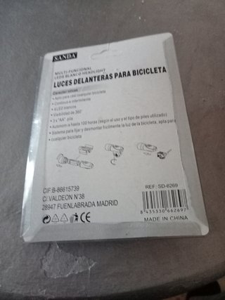 Luz de bicicleta  LED
