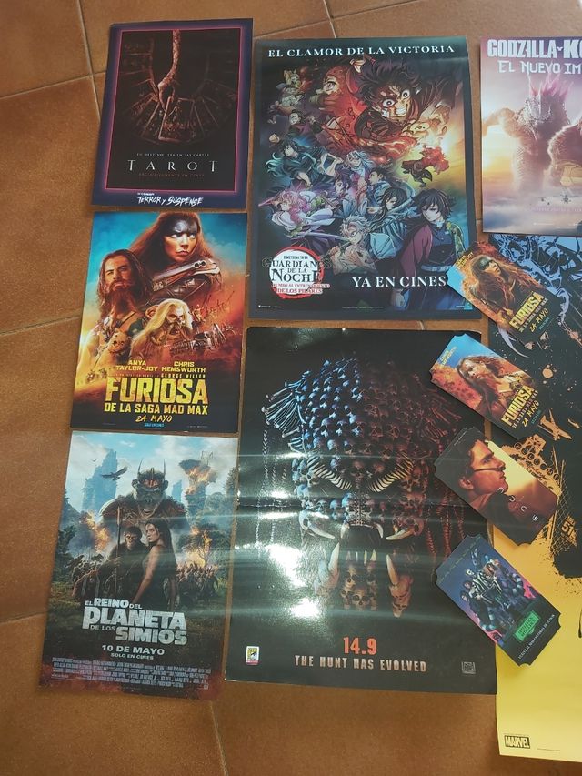 Pack cine entradas y póster cinesa
