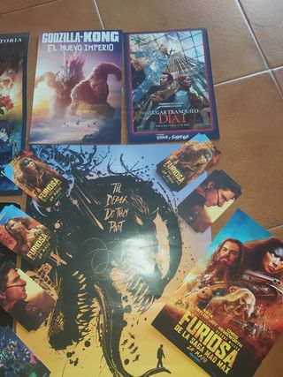 Pack cine entradas y póster cinesa