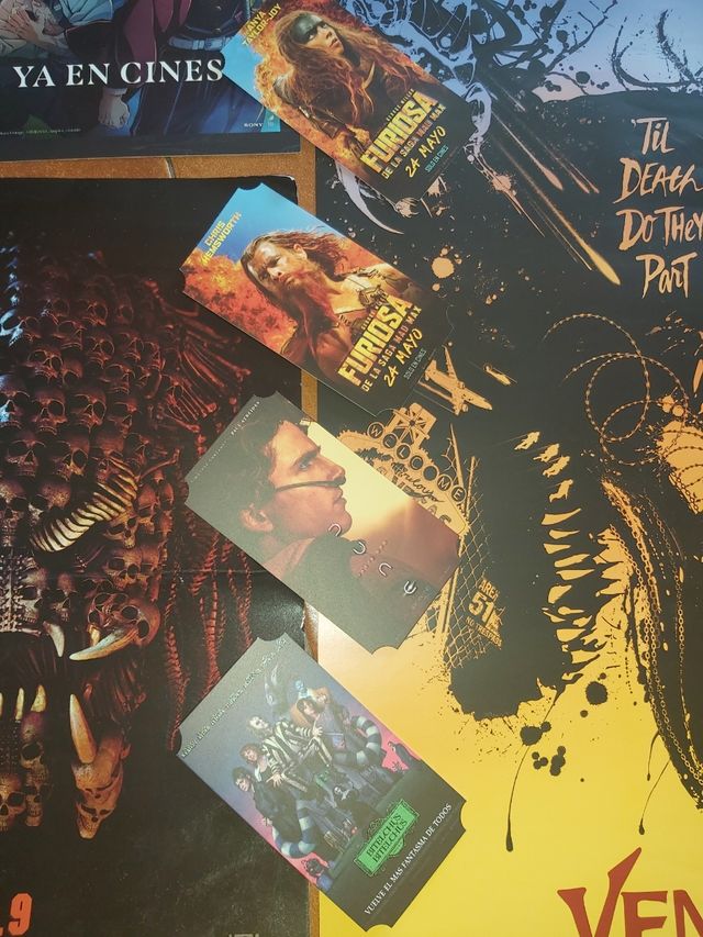 Pack cine entradas y póster cinesa