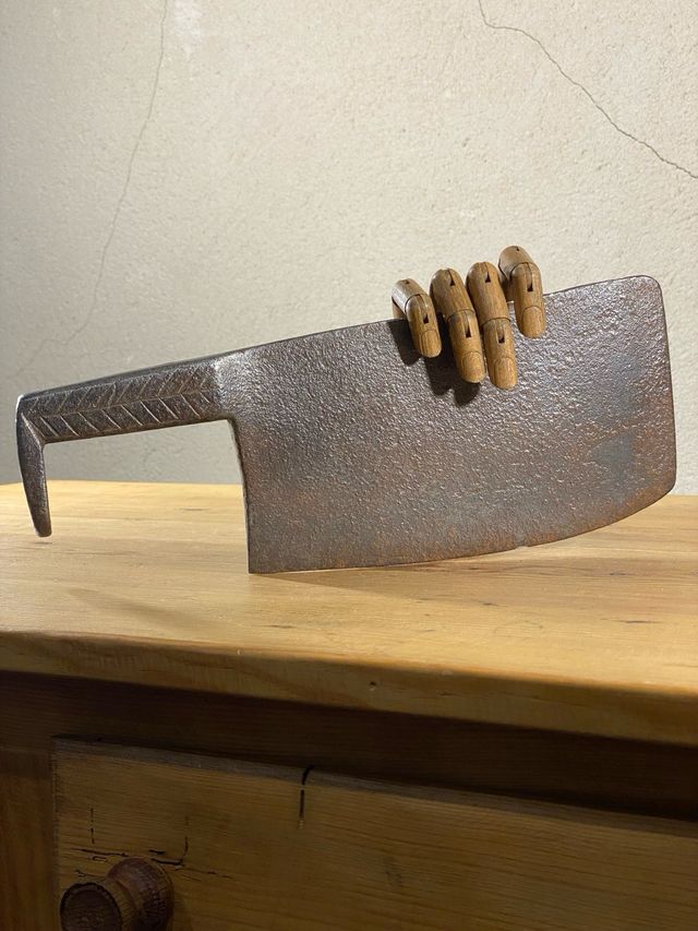 Forja antigua de carnicería