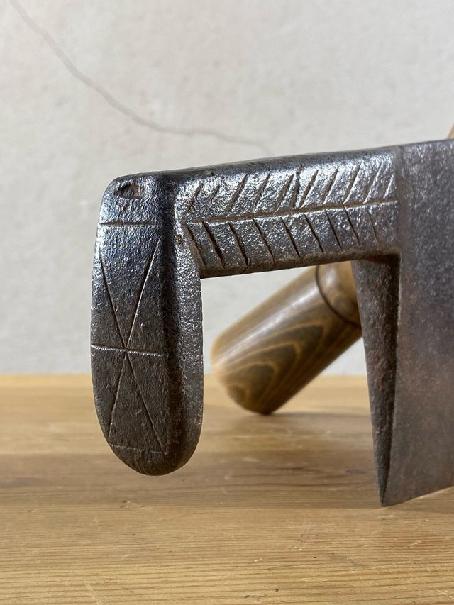 Forja antigua de carnicería