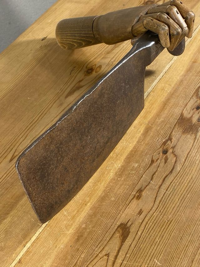 Forja antigua de carnicería