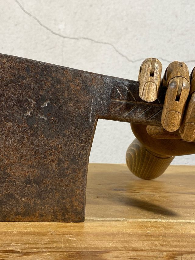 Forja antigua de carnicería