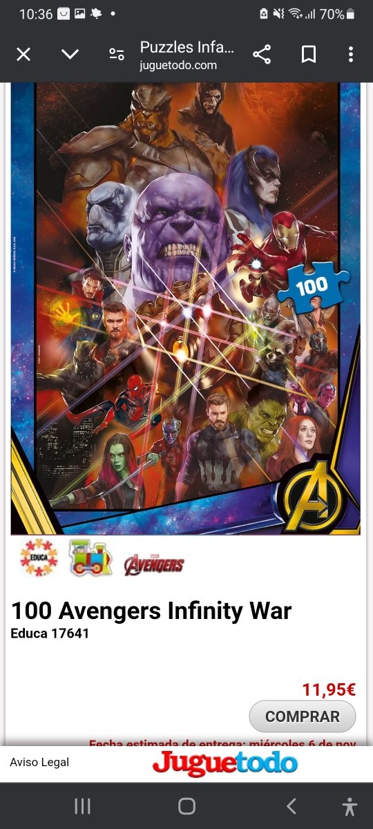 Juego Ze geoanimo-Marca Djeco