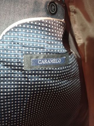Americana hombre  Caramelo