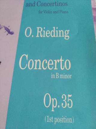 Easy Concerto and concertino Bosworth 