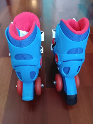 Patines 3 ruedas adaptables 26-28