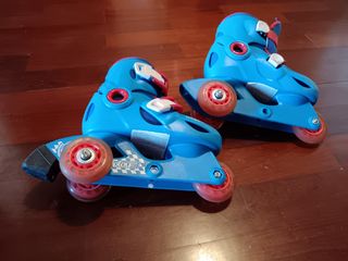 Patines 3 ruedas adaptables 26-28