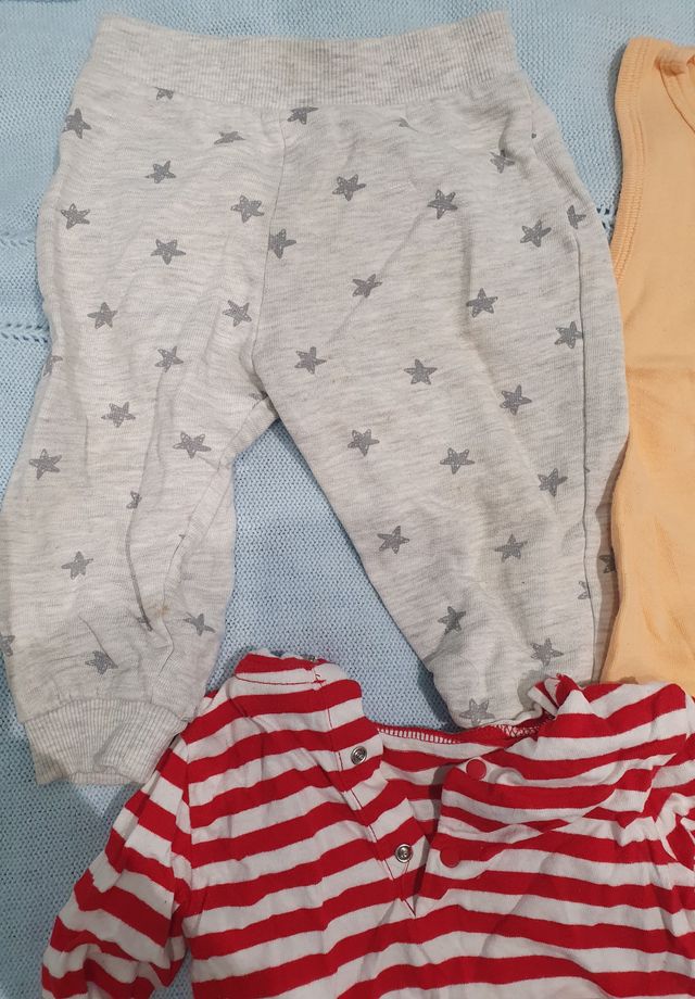 Lote variado ropa bebé niño de 3 a 12 Meses