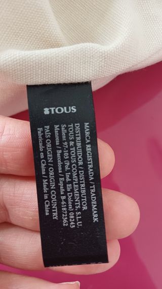 Bolsita para capazo Kaos Tous