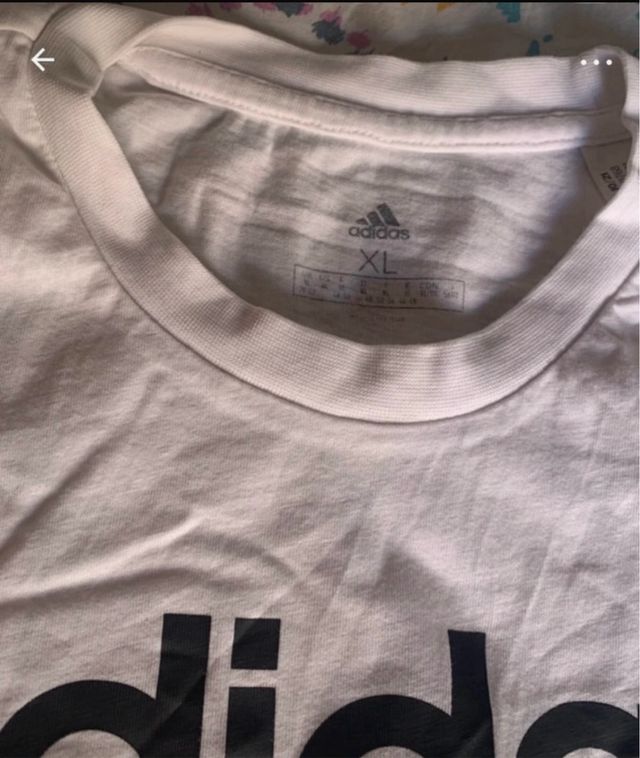 T-schirt bianca donna adidas