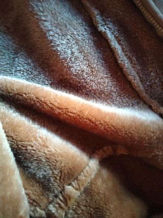 Abrigo/Chaquetón de piel