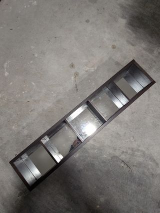 Estantería baño con espejo