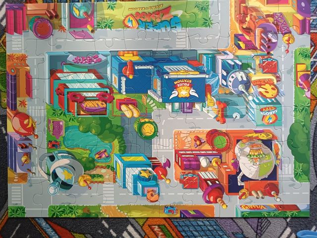 Puzzle superzings Kaboom City