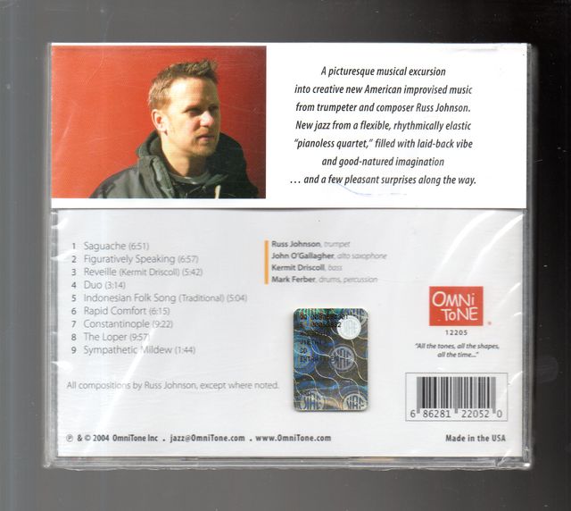 Russ Johnson Save Big Monitone 2004, primer disco de 12205