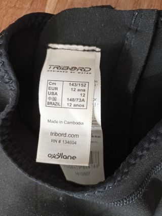 Traje Neopreno niñ@ Tribord