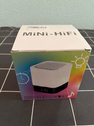 Mini Altavoz / Luz nocturna / Despertador