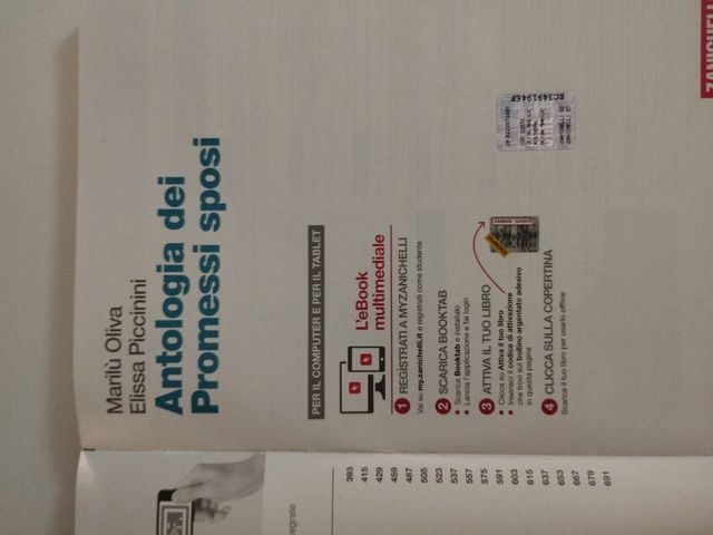 ANTOLOGIA DEI PROMESSI SPOSI Book 9788808220738