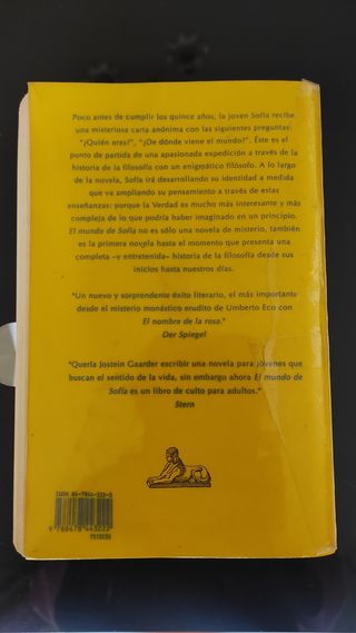 MUNDO DE SOFIA Josein Gaarder