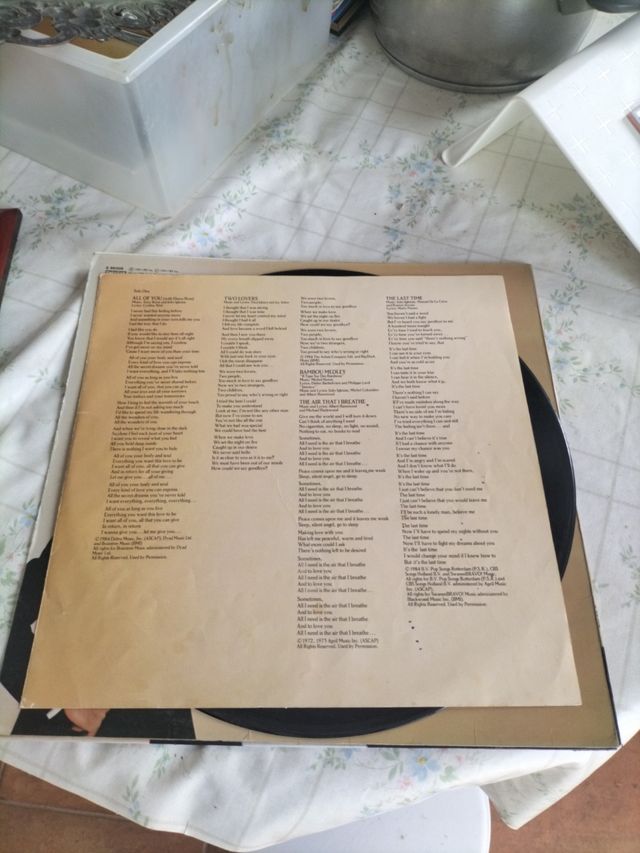 Vinilo Julio Iglesias. 1100 Bel air plac