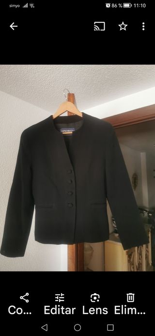 Americana cuello Mao