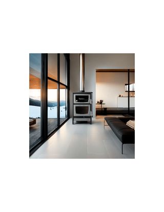 Estufa de leña con horno Ares Prensa Stove