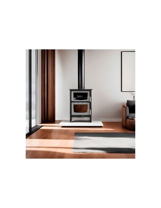 Estufa de leña con horno Ares Prensa Stove