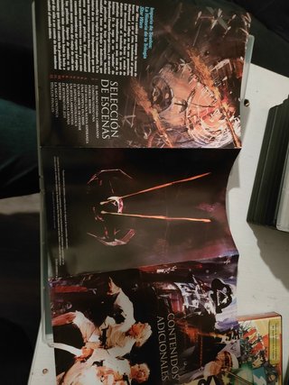 DVD Star Wars contenidos adicionales