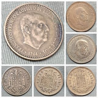 Monedas de pesetas 
