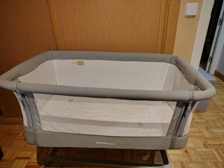 Cuna colecho Jane babyside Minicuna Gris sin uso