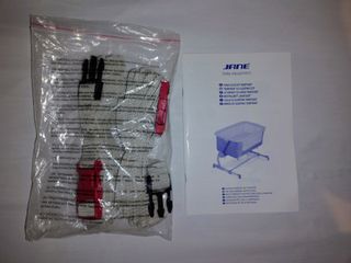 Cuna colecho Jane babyside Minicuna Gris sin uso