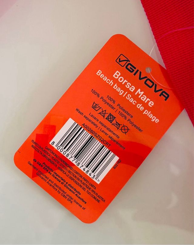 Borsa mare con pochette Givova