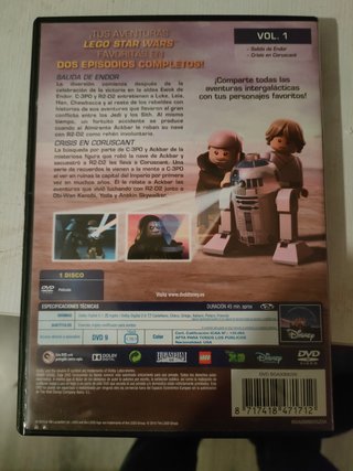 Dvd Lego Star Wars Historias de droides