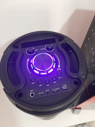 Altavoz Bluetooth con micrófono