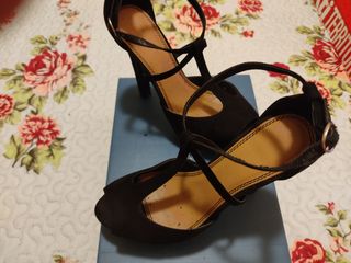 Sandalias de tacón mujer de fiest