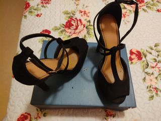 Sandalias de tacón mujer de fiest