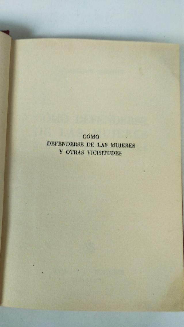Como defenderse de las mujeres 1954