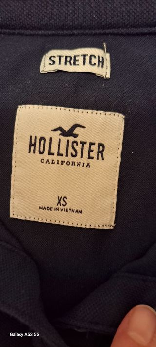 2 polos chica hollister XS