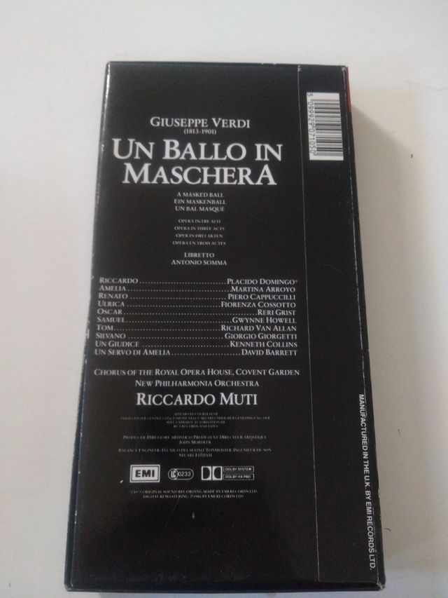 Box collezione 2 musicassette Riccardo