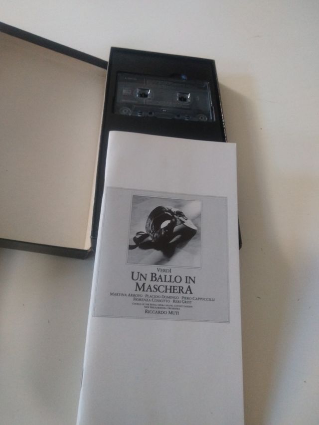 Box collezione 2 musicassette Riccardo
