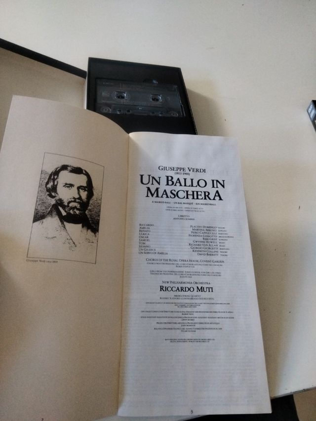 Box collezione 2 musicassette Riccardo