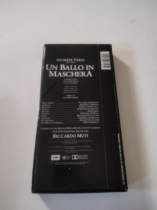 Box collezione 2 musicassette Riccardo