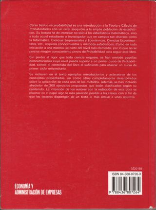 Curso Básico de Probabilidad