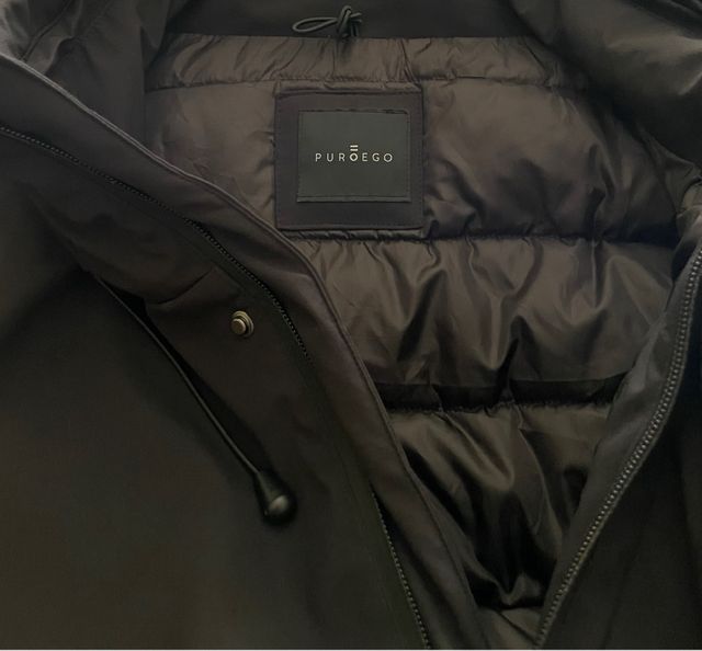Parka acolchada hombre