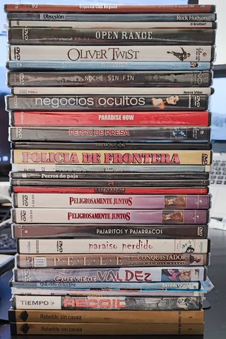 Películas DVD nuevos ( y precintados) N, O