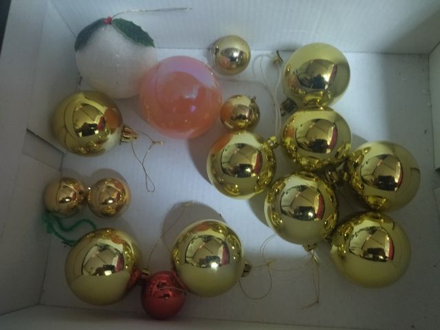 Surtido de bolas de navidad