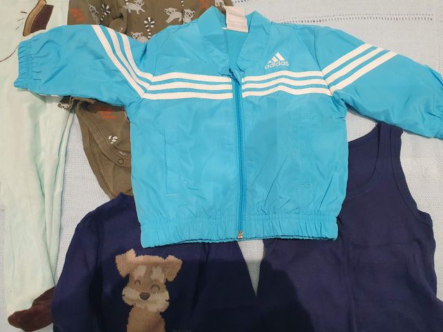 Lote ropa variada bebé niño 3 a 12 Meses