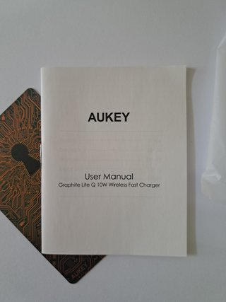 Caricabatterie Wireless Aukey 10W Grafite Lite G Q