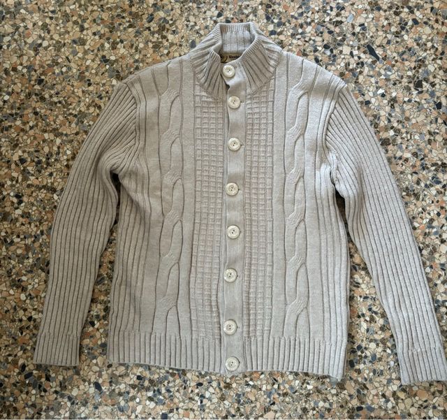 Cardigan pesante Woolstone tg.XL